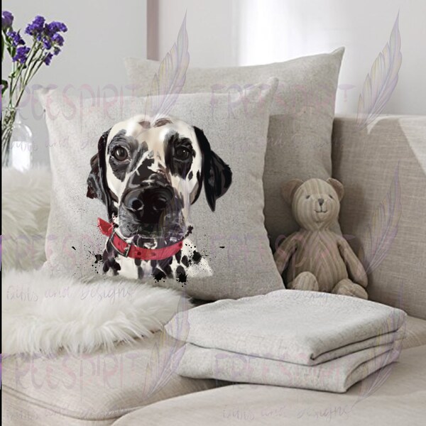 Dalmatian Pillow Etsy UK