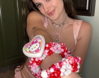 Brazalete Kandi de San Valentín