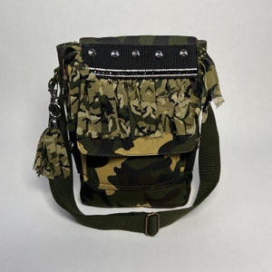 Camouflage Messenger-Crossbody Bag