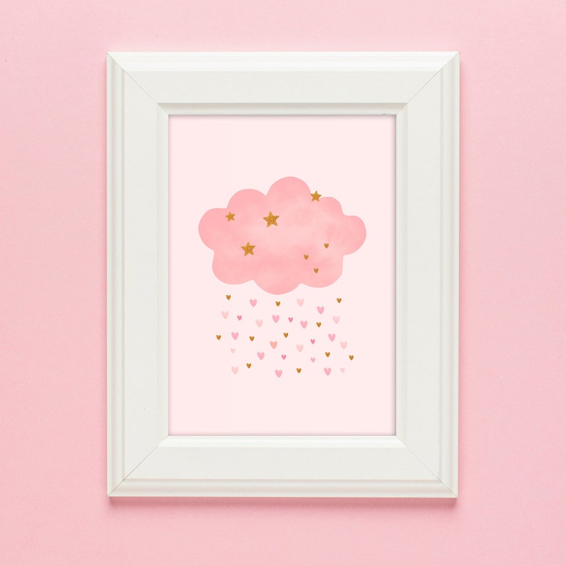 Personalized Baby Name Wall Art Set of 3 Nursery PRINTABLES Etsy