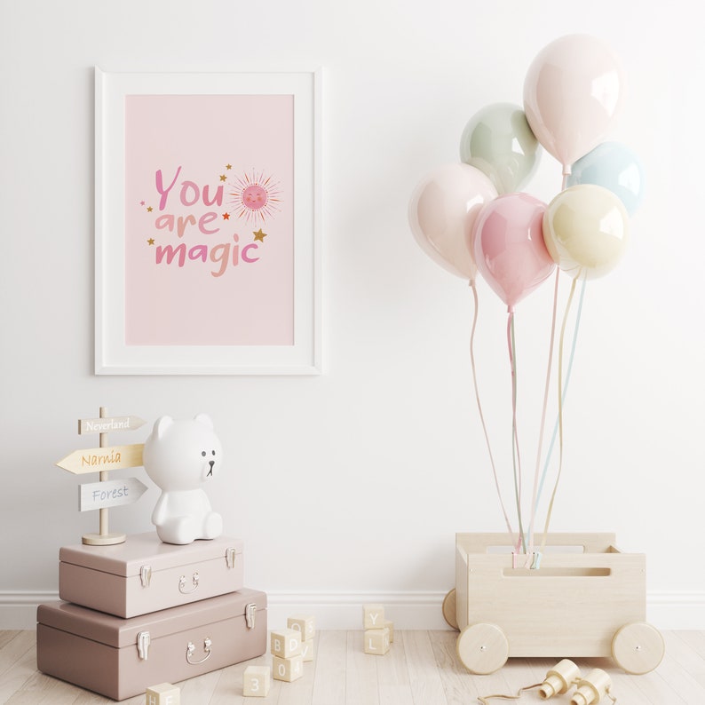 Personalized Baby Name Wall Art Set of 3 Nursery PRINTABLES Etsy