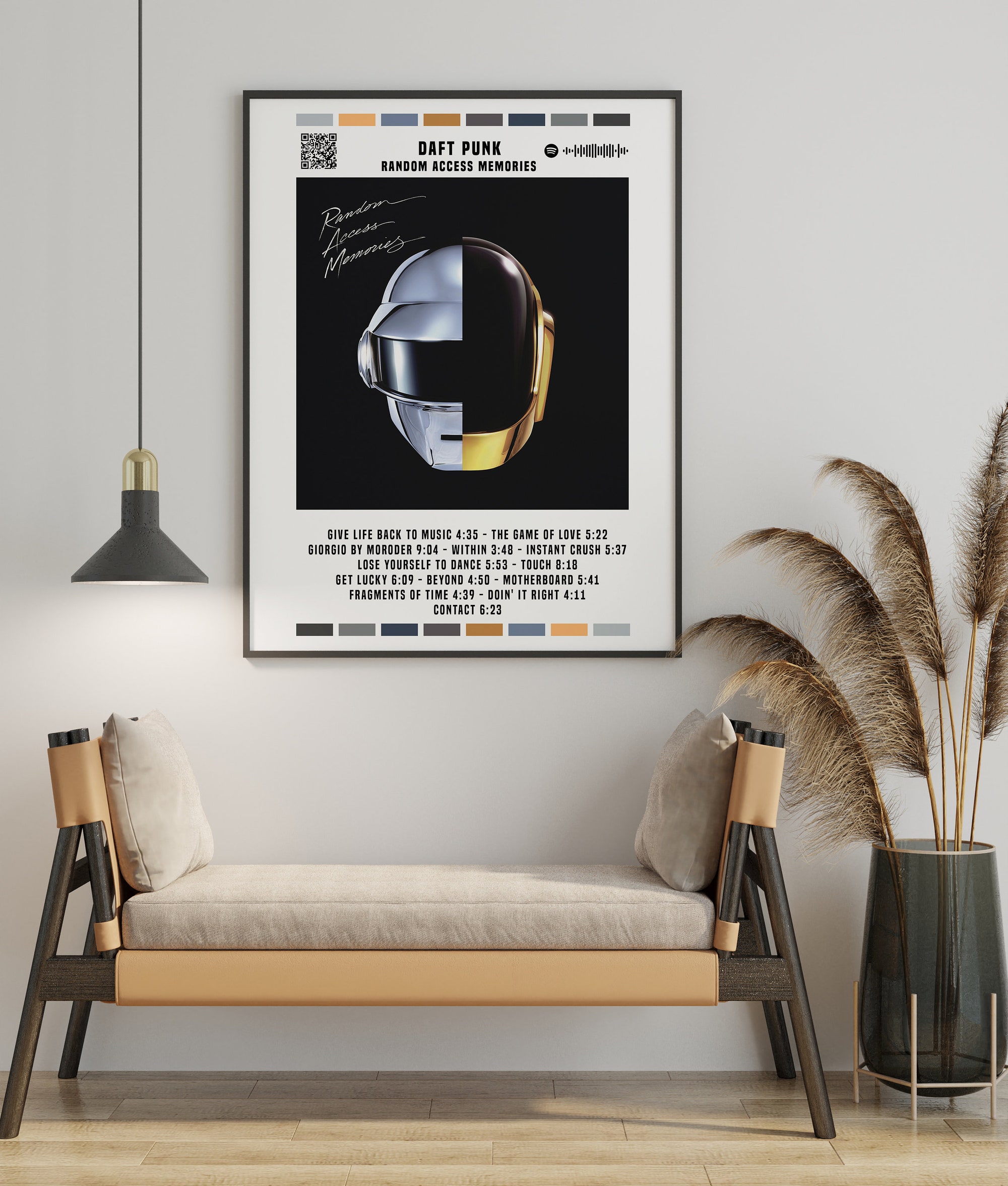 Daft Punk - Daft Punk Helmet Poster - Daft Punk Poster - Daft Punk Ram Poster