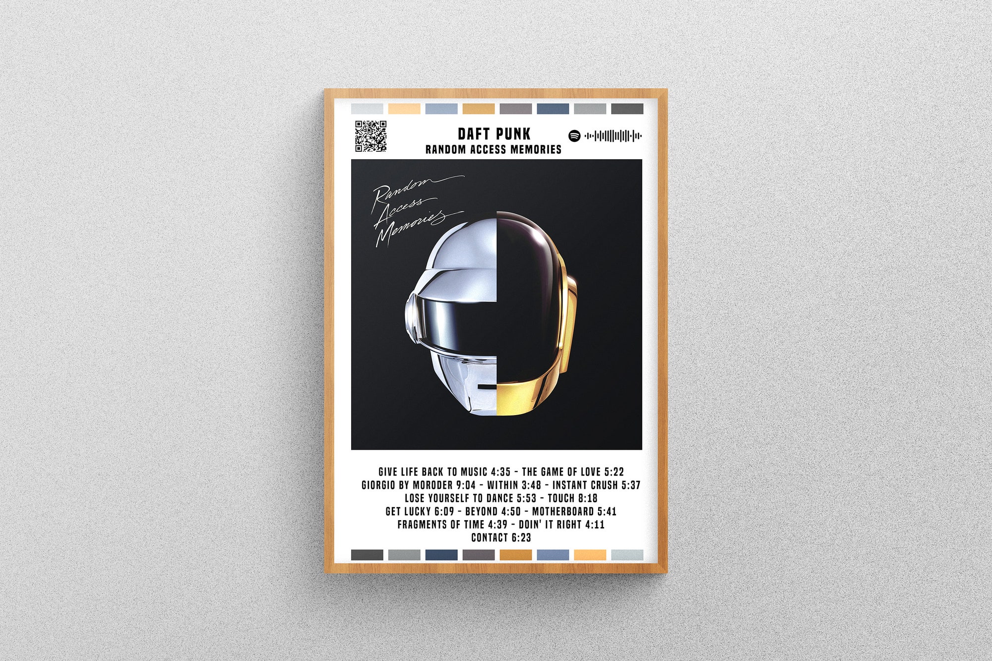 Daft Punk - Daft Punk Helmet Poster - Daft Punk Poster - Daft Punk Ram Poster