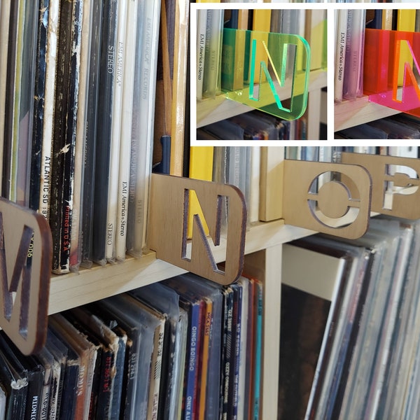 Record Dividers A-Z (plus bonus!)