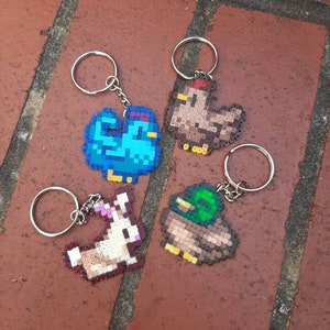 Stardew Animal Keychains