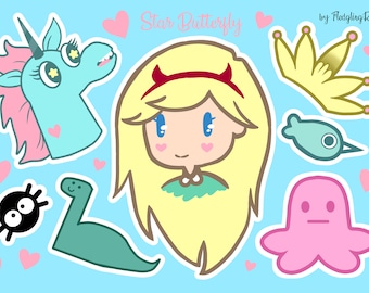 SVTFOE Inspired Sticker Sheet