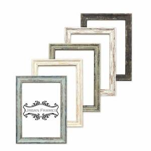 Industrial Vintage distressed wood effect/Camouflage Picture/Photo/Poster Frame A2/A3/A4/A5