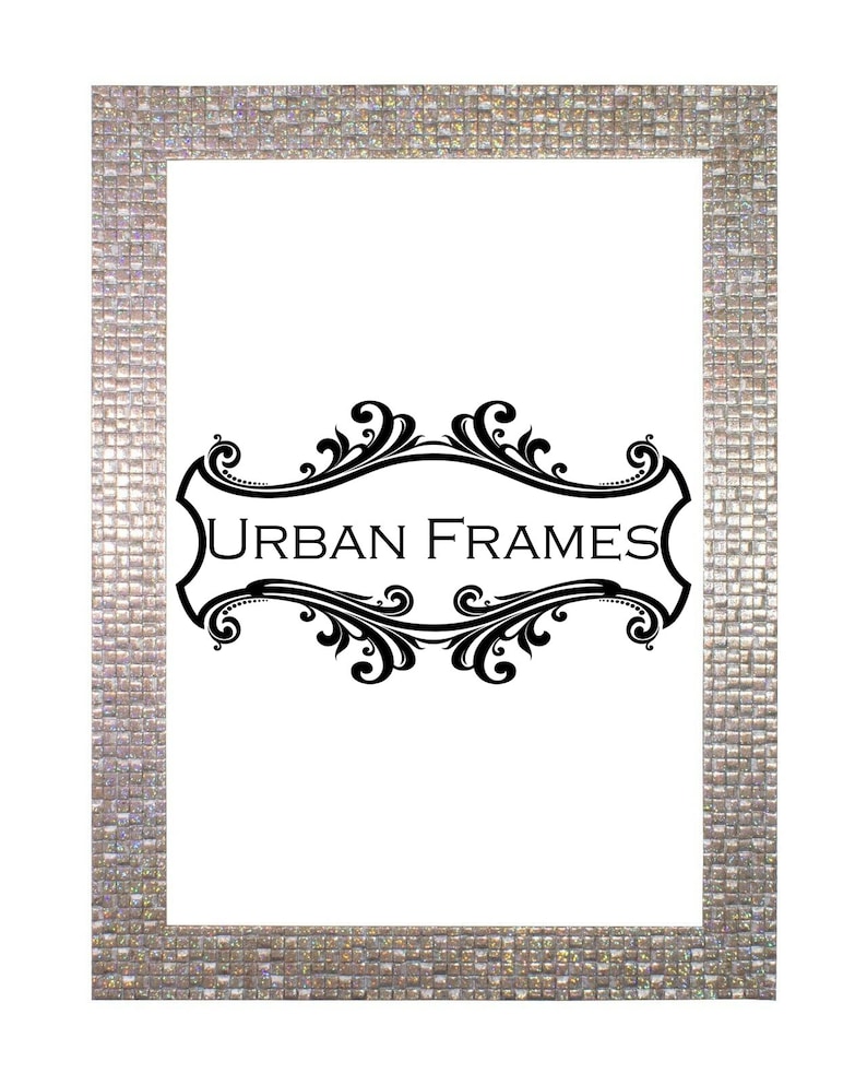 Flat Bright/Mirror effect/ Mosaic Picture Picture Frame photo frames, Poster Frame Gold , Black , Silver , Bronze A1/A2/A3/A4/A5 image 7