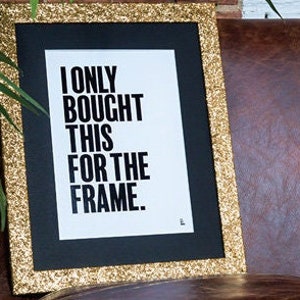 Sparkly Glitter Picture Frame photo frames, Poster Frame Glitter  Range , silver pink gold white A1/A2/A3/A4/A5