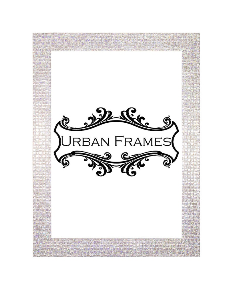 Flat Bright/Mirror effect/ Mosaic Picture Picture Frame photo frames, Poster Frame Gold , Black , Silver , Bronze A1/A2/A3/A4/A5 Pearl White