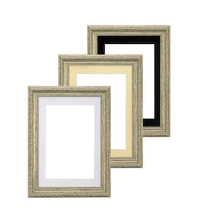 Ornate Swept Walnut Shabby Chic Traditional Mounted Bespoke A1 A2 A3 A4 A5 Walnut Frame /Poster Frame/ Ornate Walnut Antique Frame