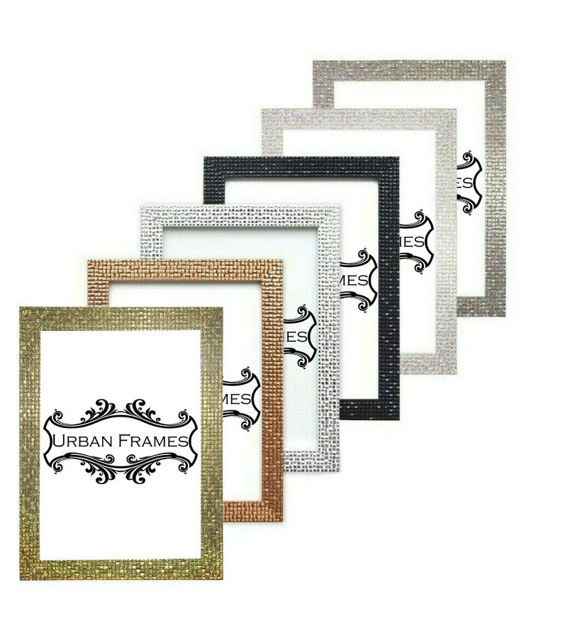 Flat Bright/Mirror effect/ Mosaic Picture Picture Frame photo frames, Poster Frame Gold , Black , Silver , Bronze A1/A2/A3/A4/A5 image 3