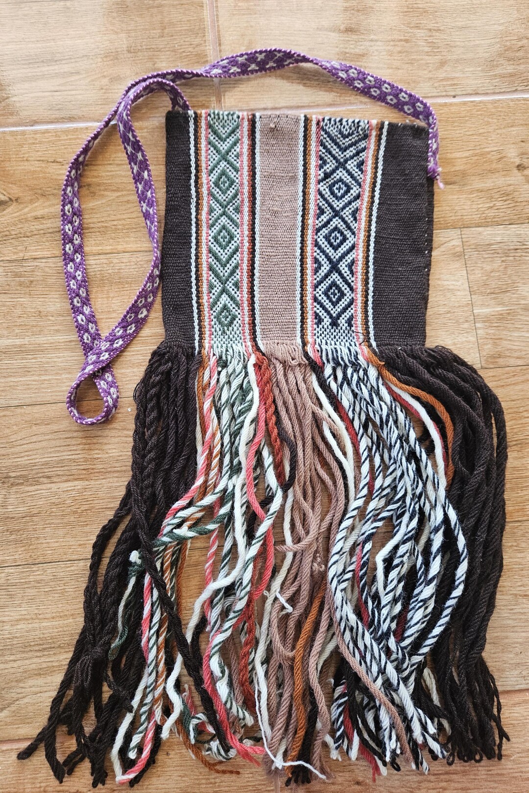 Shaman Inka Medicine Bag Alpaca Handwoven Ausangate Community Mountains Peru Inka ...