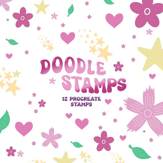 Doodle Flower Stamp
