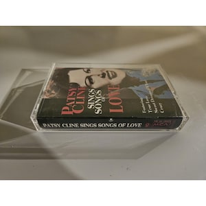 Patsy Cline Cassette Tape Sings Songs Of Love