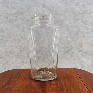 激レア　ヴィンテージ　アトラス　ガラスジャー Hazel atlas clear glass jar - Etsy 日本