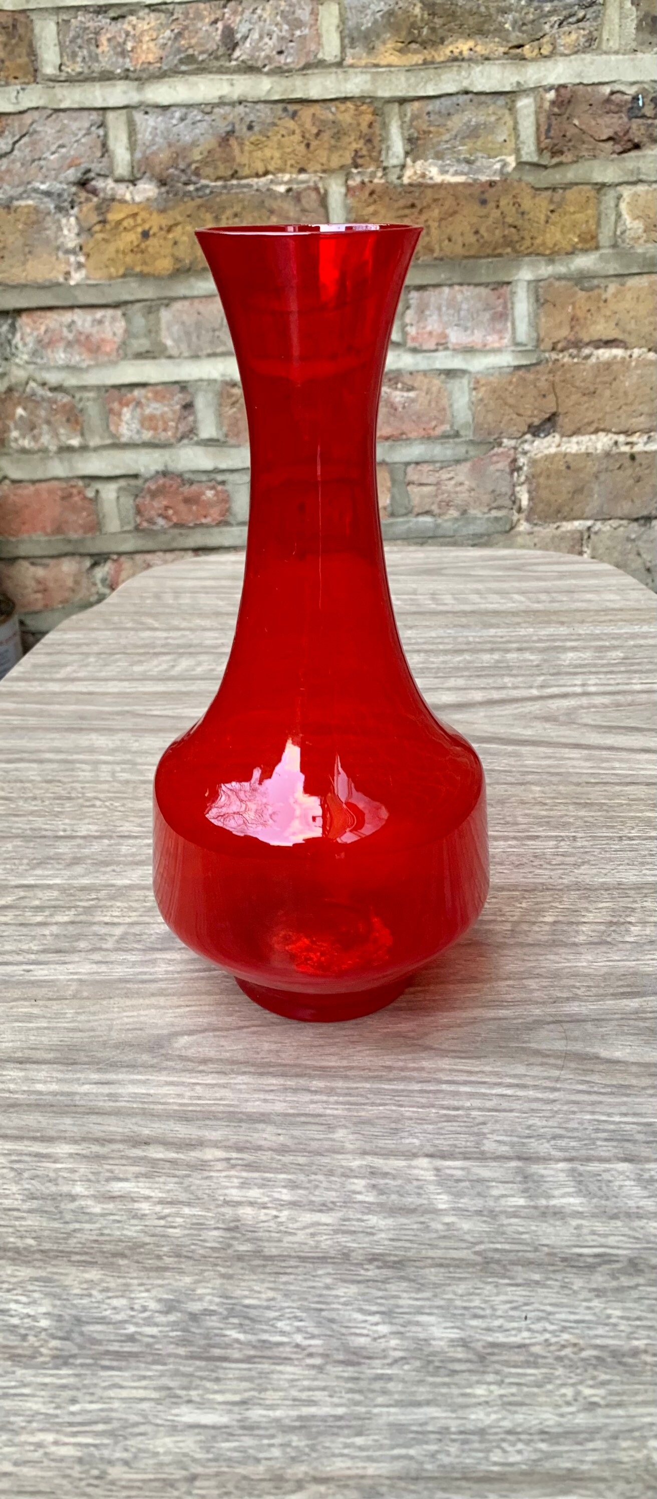 Bond Ware Japanese Vase Labelled Stunning Coloured Glass Etsy