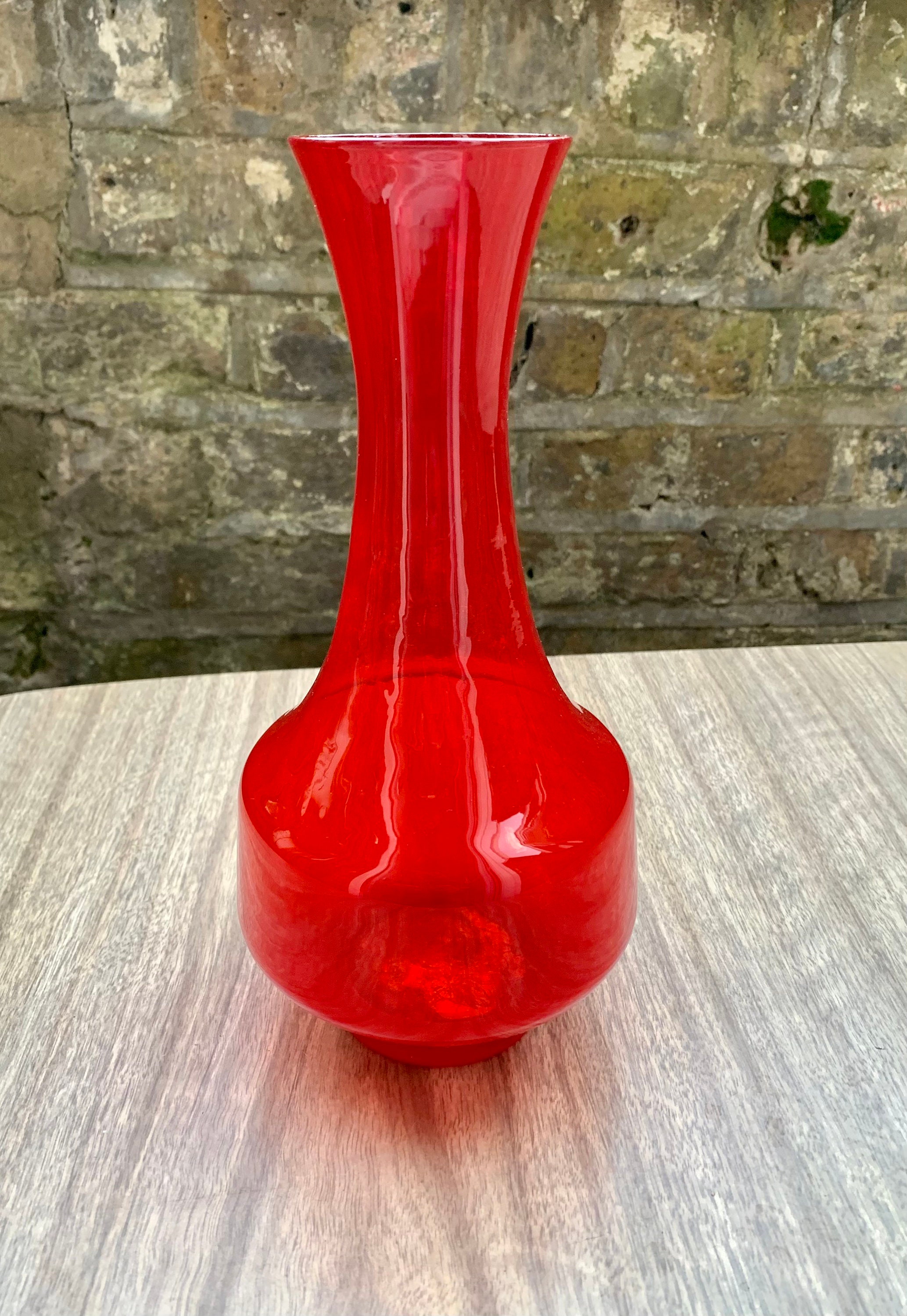Bond Ware Japanese Vase Labelled Stunning Coloured Glass Etsy
