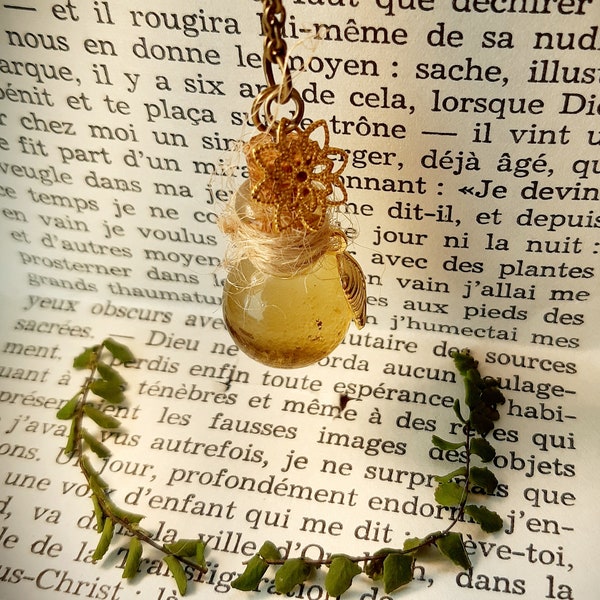 Collier Sautoir fiole/potion