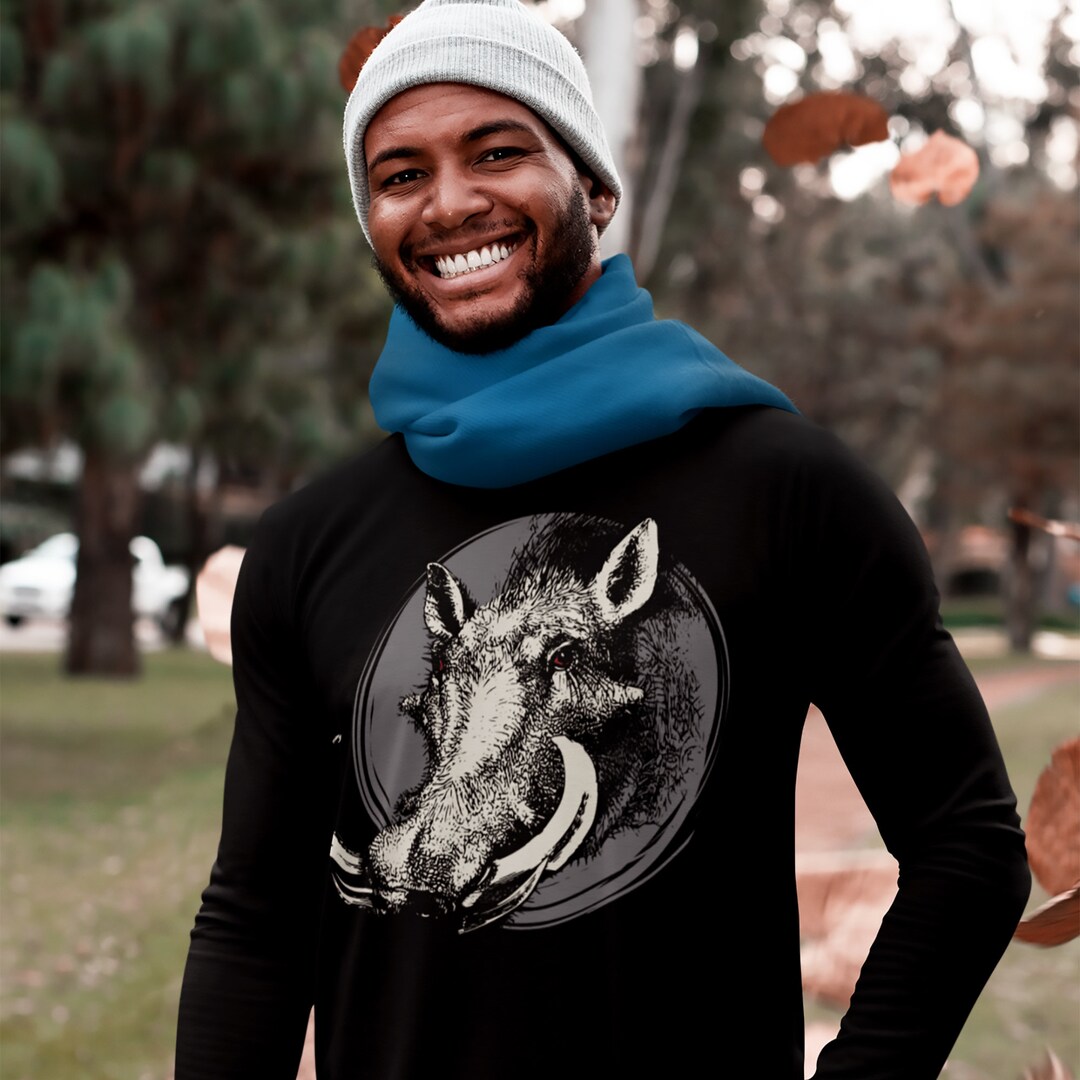 Men's Wild Pig BJJ Surfing Rash Guard Etsy