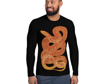 Men's Snake BJJ, Surfing Rash Guard