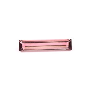 AAA Best Quality Pink Tourmaline Baguette Shape 2.40X11.65 MM Natural Tourmaline 0.50ct Faceted Tourmaline For Jewelry Making Loose Gemstone