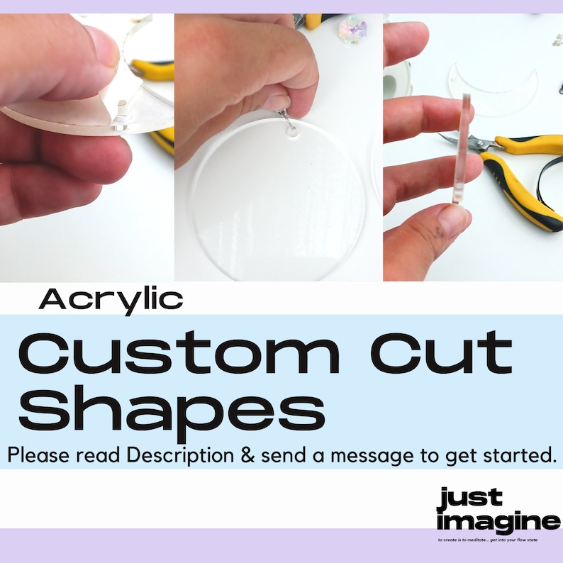 Custom Acrylic Cutout, Acrylic Shapes, Custom Cutouts, Custom Cut