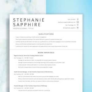 CV Template Professional - Resume Template - Google Docs Resume Template - Download digital - Curriculum Vitae - Currículo do professor