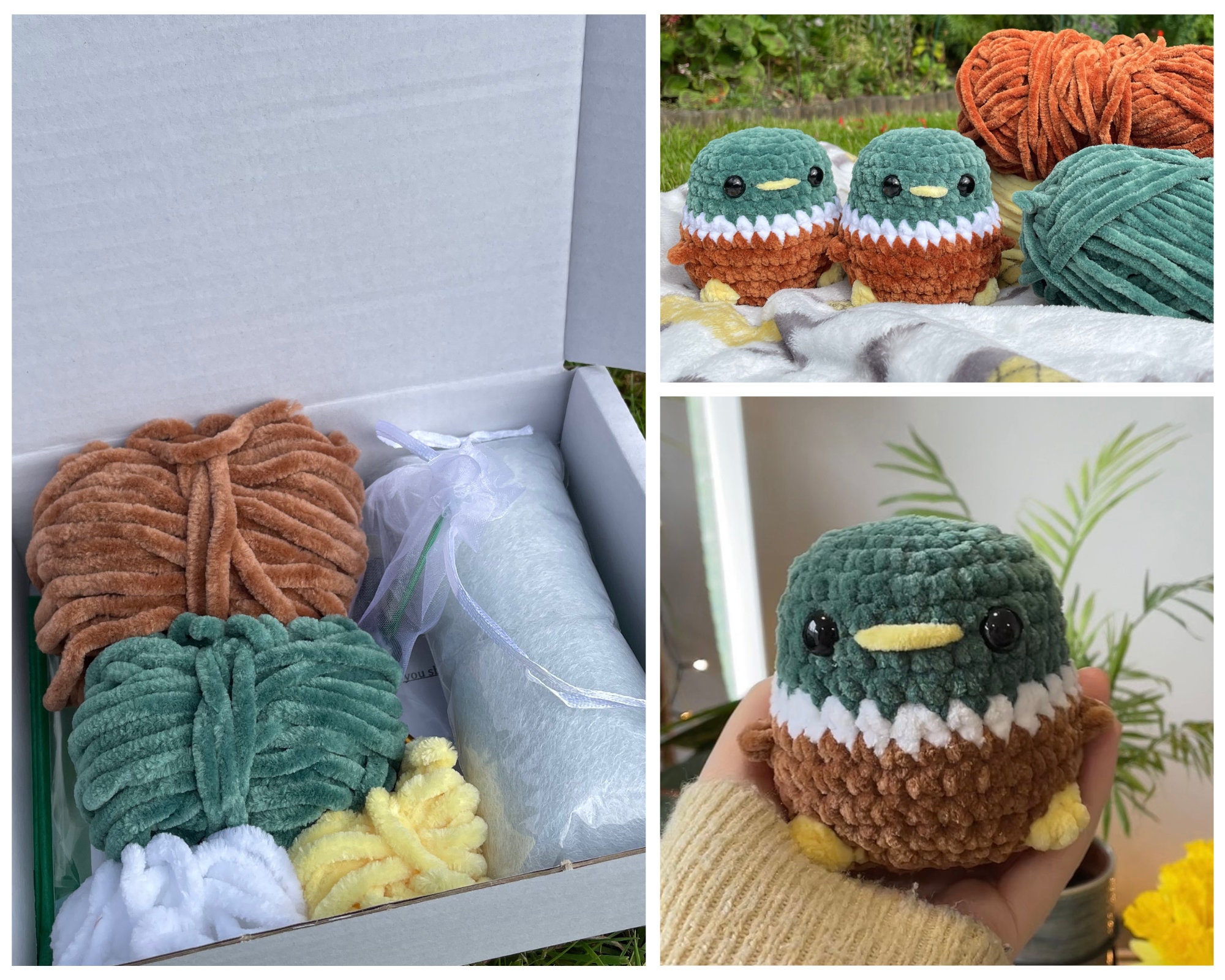 Crochet Kit Flower Garland, Beginner Crochet Kit With Yarn