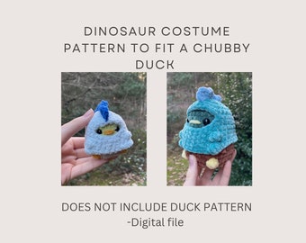 Dinosaur Costume pattern by Rachel'sCrochetCreations || Digital file