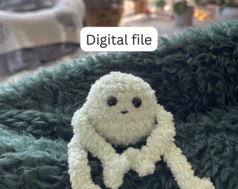 Crochet LankyBlob® pattern by Rachel'sCrochetCreations || no sew || Digital file