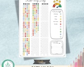 Rate My Day Tracker Printable | Daily Mood Log | Wellness Tracker | A4 A5 Letter