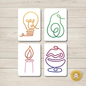 Finger tracing cards and posters PRINTABLE | Kids Therapy Breathing Exercise Calming Cards | PDF