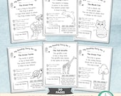 Engaging Kindergarten Reading Comprehension Passages & Worksheets with Questions | Fun Homeschool Phonics Vocabulary for Kids - PDF