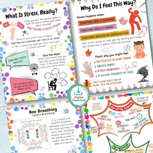 Feelings and emotions worksheets PDF to support kids’ self-regulation