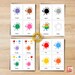 Color Flashcards Nomenclature PRINTABLE Text Editable - Etsy