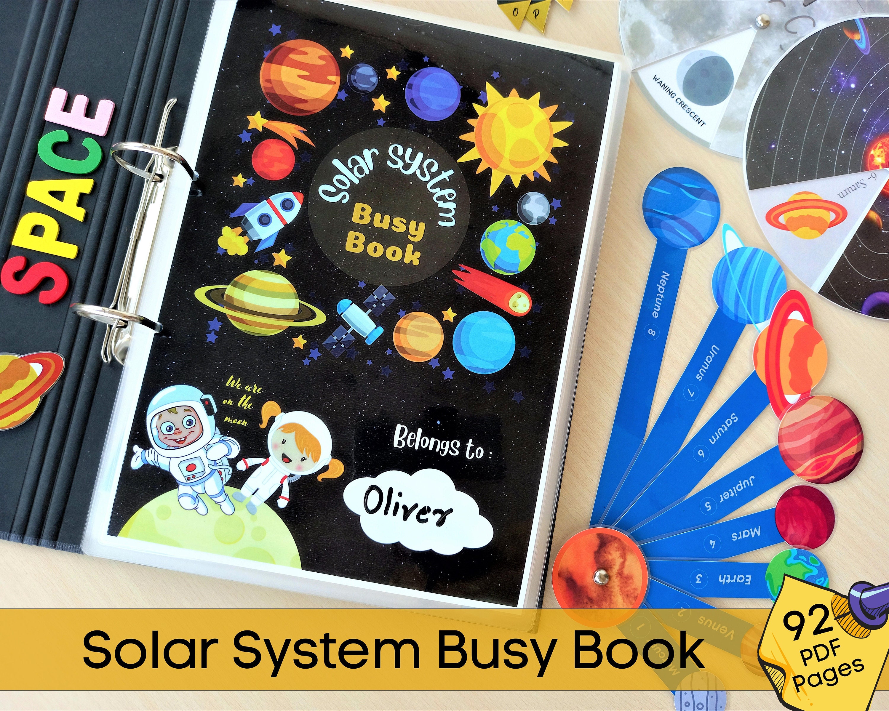 Space Sewing Kit for Kids Solar System DIY Activity Explore Solar System,  Science Activities - Educational Gifts for Boys Girl