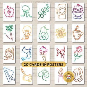 Finger tracing cards and posters PRINTABLE | Kids Therapy Breathing Exercise Calming Cards | PDF