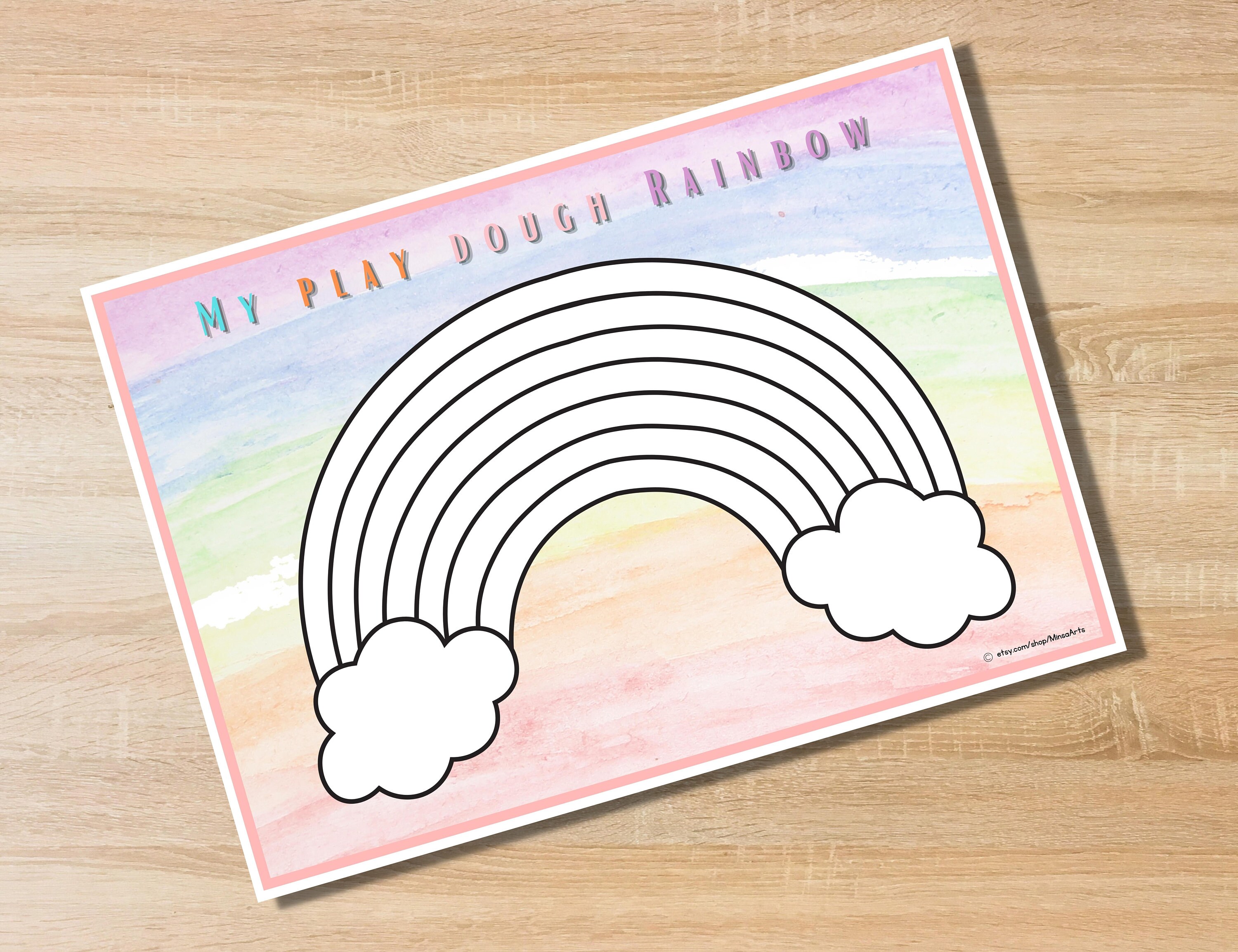 Alphabet Play Doh Printable Mats Preschool ABC Playdough - Etsy