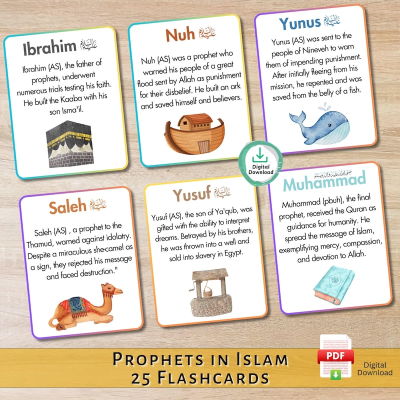 Card Games Islamic - Etsy