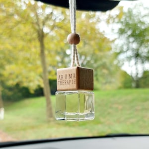  Photo pendentif miroir personnalisé Désodorisant personnalisé  avec photo ou texte Pendentif pour miroir de voiture avec parfum Arbre à  parfum