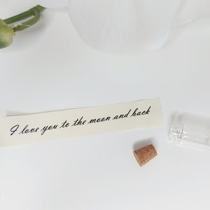 Personalised hidden message in a Bottle candle, Secret message candle, Valentines day gift for Boyfriend, for Him, Birthday gift for Friend image 5