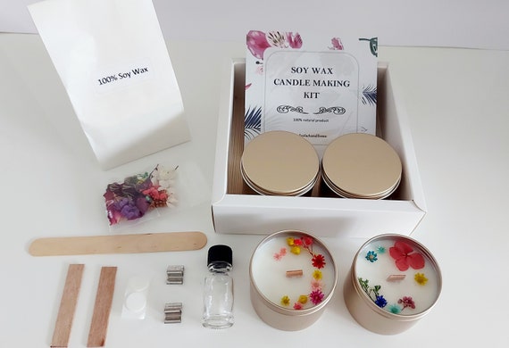 DIY Candle Making Kit, Soy Candle Making Kit, Make Your Own Candle