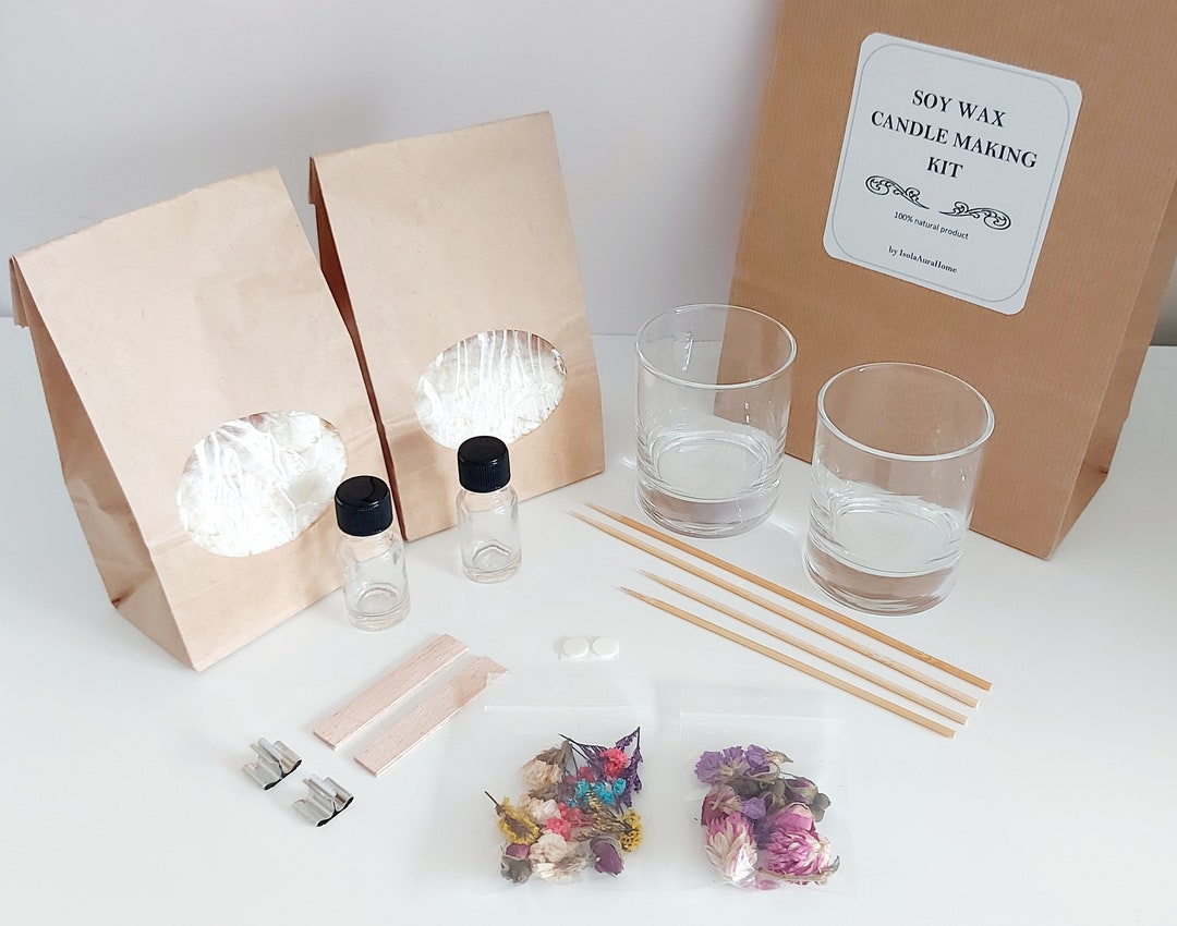 DIY Candle Making Kit, Soy Candle Making Kit, Make Your Own Candle