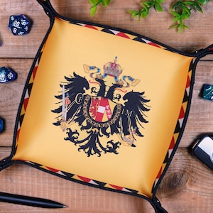 Austrian Empire Dice Tray: Neoprene Board Game Rolling Tray