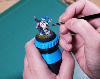 Poignée Ergonomique Pour Peinture De Figurines (couleur Aléatoire) - Parfait Pour DnD Et Warhammer