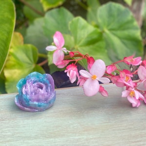 Under the Sea Rose Straw Topper
