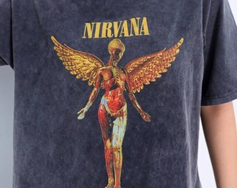 Vintage Nirvana Tshirt Nirvana in Utero 