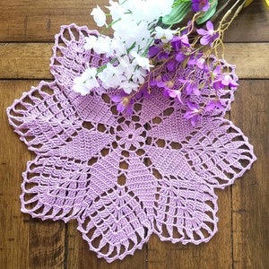 Handmade Crochet Doily 12&quot;