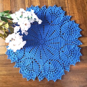 Handmade Crochet Doily 16&quot;